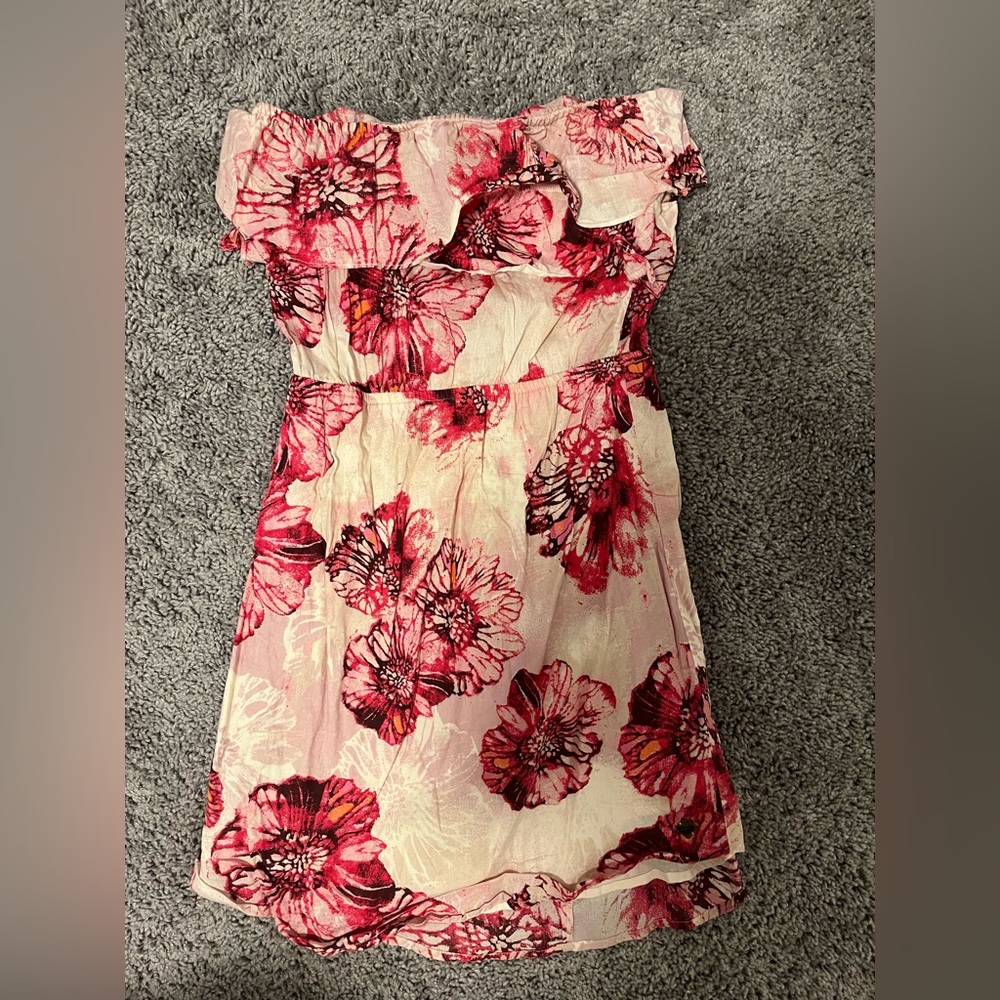 Roxy strapless dress
